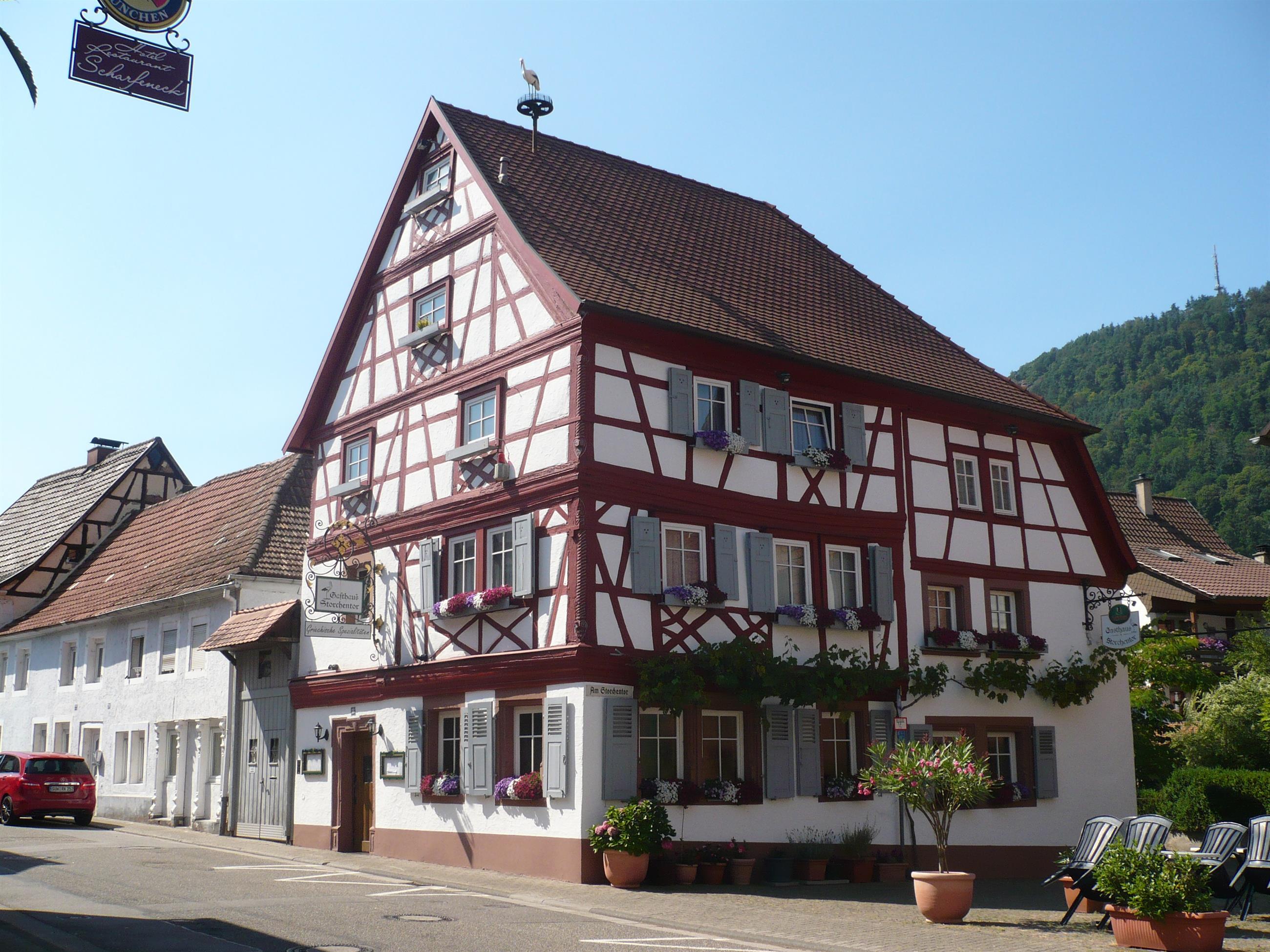 8 Das Storchentor "Stadtrundgang Durch Annweiler Am Trifels" | Deutsche ...