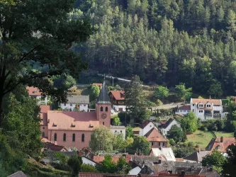 Ortsansicht Lindenberg-Gemeindehäuschen