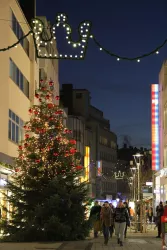 Weihnachtsbaum in der Innenstadt (© Stadt Kaiserslautern)