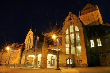 Jugendstil-Festhalle (© Pressestelle Landau in der Pfalz)