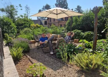 Gutsausschank  - Sommer im Weingut Schales (© Weingut Schales Flörsheim-Dalsheim)